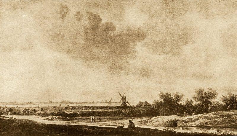 Jan van Goyen Hollandische Flachlandschaft